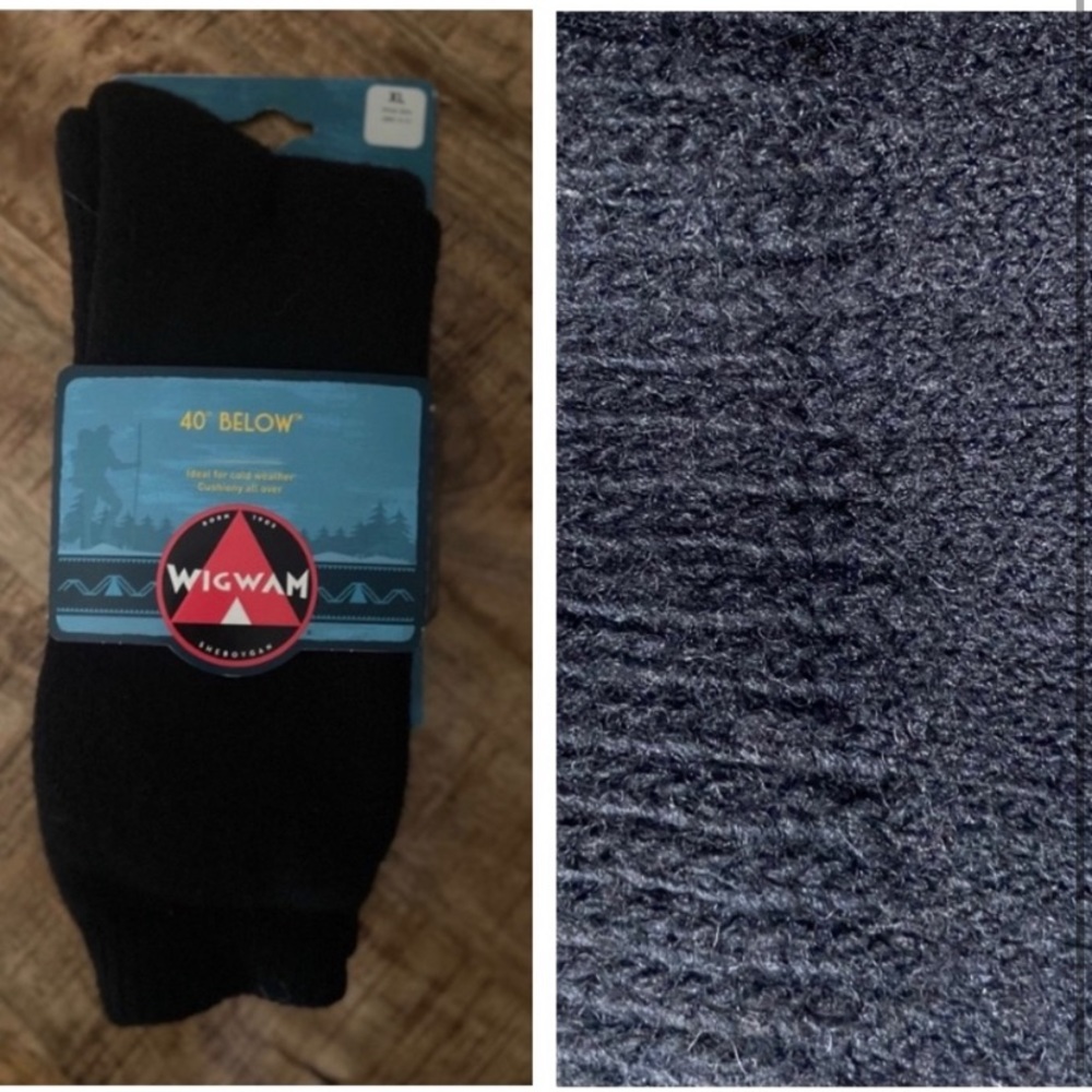 NWOT Cozy Wigwam Cushiony Wool Socks Ideal for
Cold Weather - Picture 1 of 1